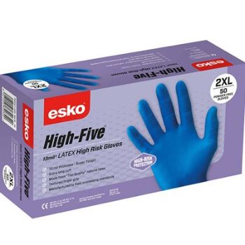 Picture of Esko High Five Hi-Risk Latex Gloves XL